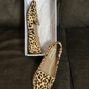 Steve Madden Leopard Print Loafers